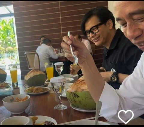 Makan Bareng Presiden Jokowi, Raffi Ahmad 'Siapa yang Bayarin?'