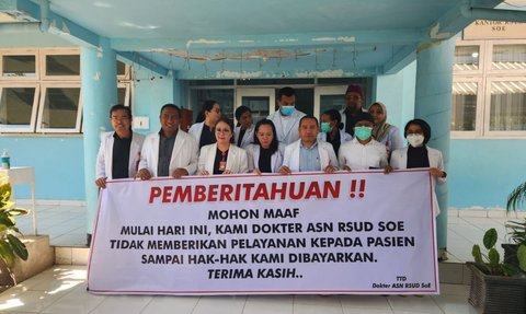 Kata Kemenkes soal Dokter Mogok Layani Pasien Gara-Gara Insentif 6 Bulan Belum Dibayar