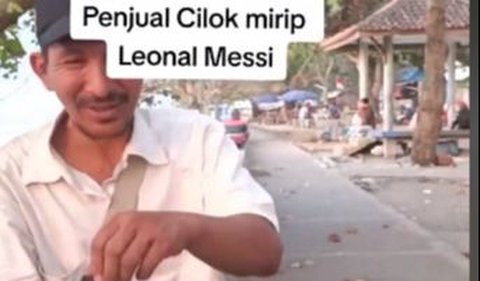 Wajahnya sangat Mirip dengan Lionel Messi