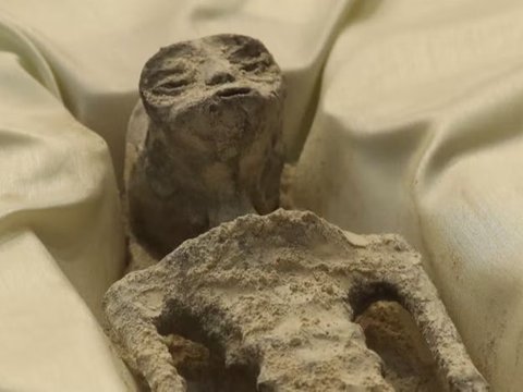 Alien Corpse with Three Fingers and Over 1,800 Years Old First Displayed to the Public, Here's the Appearance