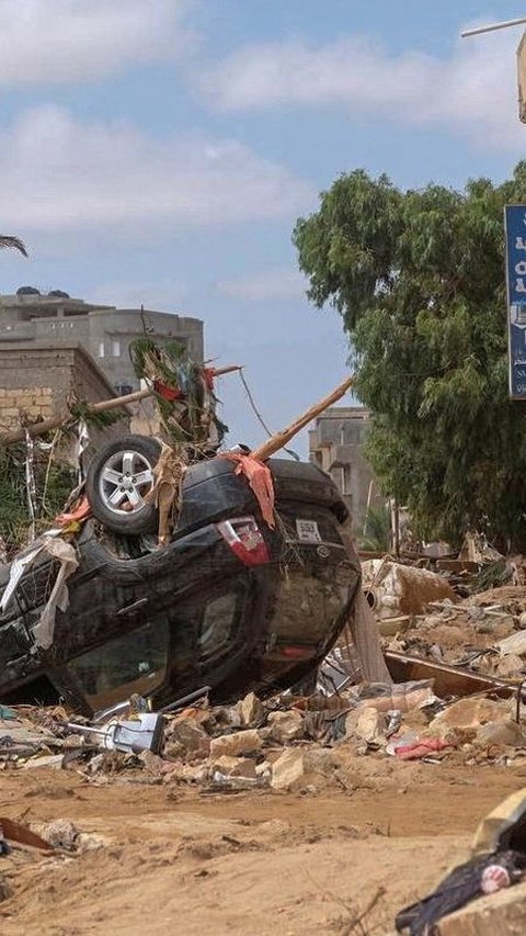 Korban Tewas Banjir Libya Tembus 5.100 Jiwa, Mayat-Mayat Berserakan di Jalan