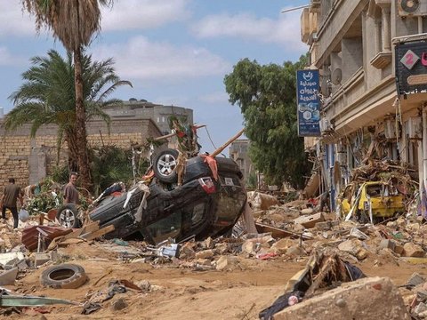 Korban Tewas Banjir Libya Tembus 5.100 Jiwa, Mayat-Mayat Berserakan di Jalan