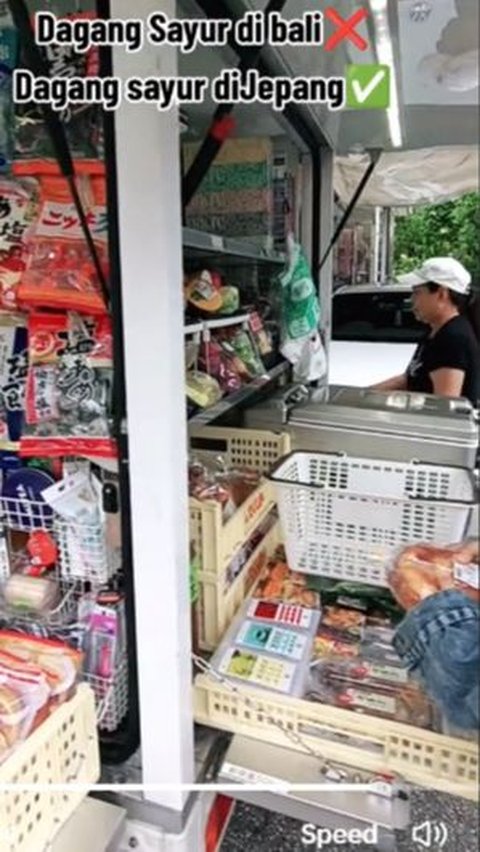 Unik, Beginilah Penampakan Tukang Jual Sayur di Jepang Jualannya Lengkap Banget bak Dagangan Supermarket