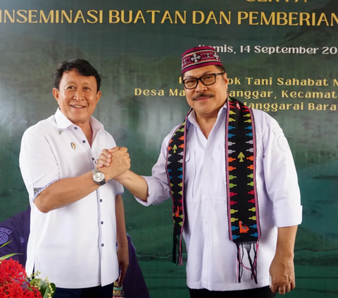 Irjen Kementan Kawal IB dan Resmikan Irigasi Pompa Peternakan di Manggarai Barat