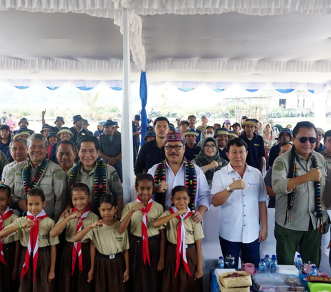 Irjen Kementan Kawal IB dan Resmikan Irigasi Pompa Peternakan di Manggarai Barat