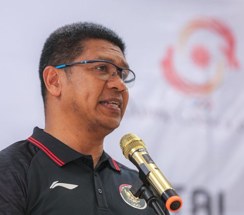 FOTO: Target di Posisi 6 Besar, Timnas Bola Voli Indonesia Siap Dilepas ke Asian Games 2023 Hangzhou