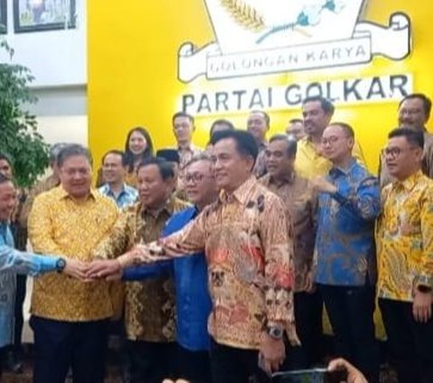 Prabowo Ajak Ketum Koalisi Tos Ala Anak Basket: Go Fight Team, The Winning Team