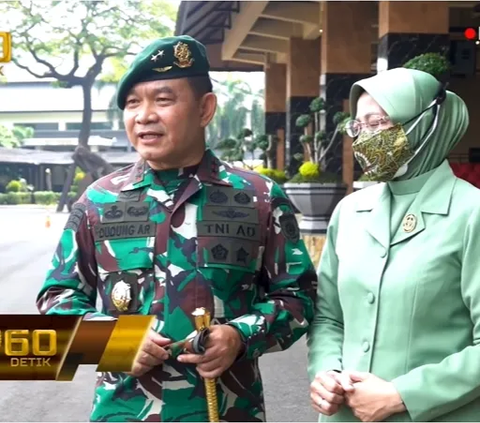 Asyiknya Jenderal Dudung Joget Bareng Perwira Tinggi TNI AD di Markas Kodam III Siliwangi