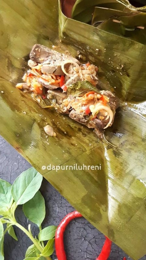 5. Pepes Hati Ayam