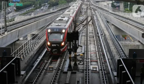 Daftar jam keberangkatan LRT: