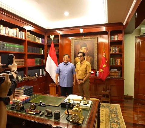 Potret Ruang Kerja di Kediaman Pribadi Prabowo, Ada Ruang Perjamuan yang Sangat Besar