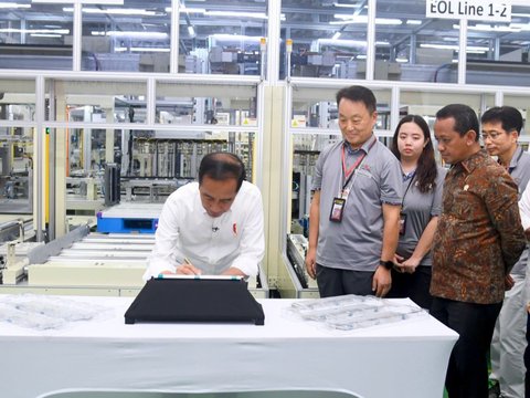 Appearance of the Largest EV Battery Factory in Karawang, which is the Largest in ASEAN
