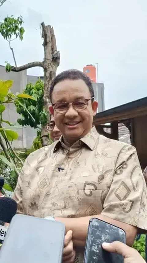 Reaksi Anies Baswedan Tahu Berada di Posisi Ketiga Survei SMRC