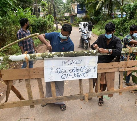 FOTO: Geger! Virus Nipah Menyebar di India Memakan Korban Jiwa, Pertemuan Publik Dilarang dan Sekolah Ditutup