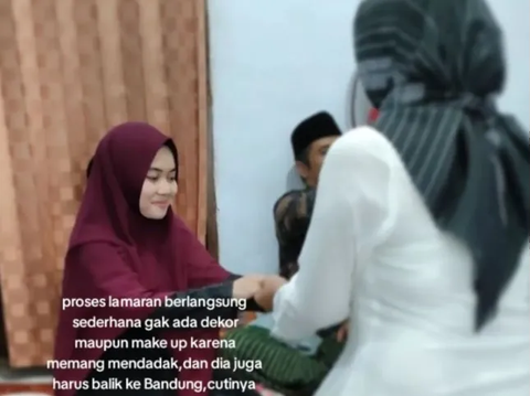 Make Baper! TNI Member Disguised as a Batagor Seller when Approaching His Beloved Girl Ended up at the Wedding