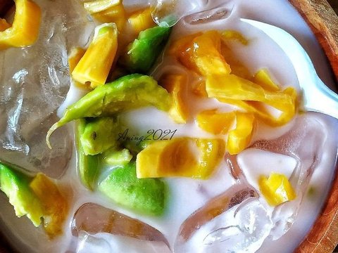 Resep Es Teler Alpukat Nangka