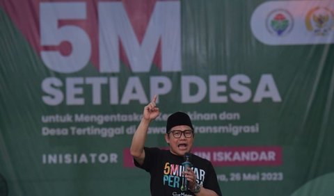 Dia memerintahkan, kader PKB saling gotong-royong memenangkan pasangan Anies-Cak Imin di Pilpres 2024.<br>