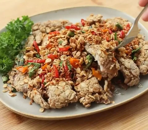 Cara Membuat Ayam Goreng Oatmeal: