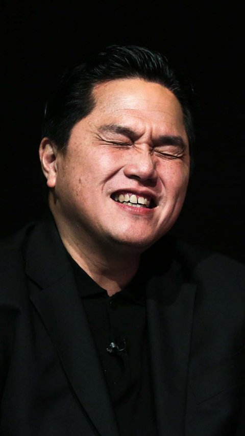 Erick Thohir tak bisa menyembunyikan wajah tegangnya ketika menanti lawan lawan Timnas Indonesia pade fase grup Piala Dunia U-17 mendatang.