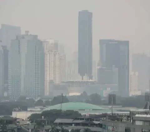 Minggu Pagi, Kualitas Udara Jakarta Terburuk ke-5 di Dunia