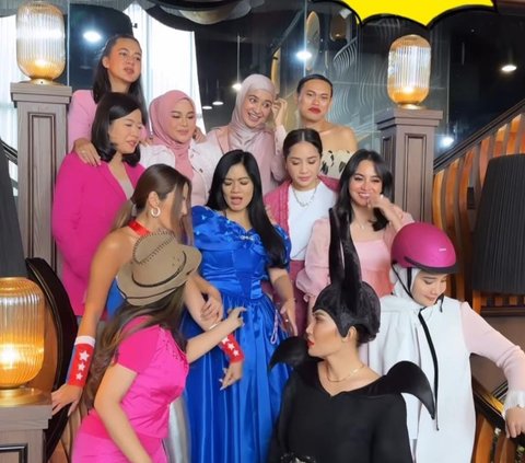 Kumpul Seru Arisan Geng Cendol, Penampilan Ayu Dewi dan Nia Ramadhani Paling Unik