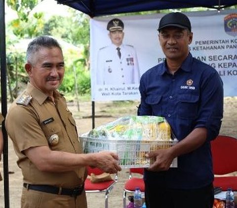 Wali Kota Tarakan Berikan Bantuan untuk Kelompok Tani