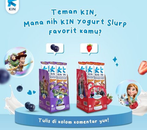 Gandeng GCP, KIN Dairy Jual Yogurt Karakter Frozen dan Toy Story