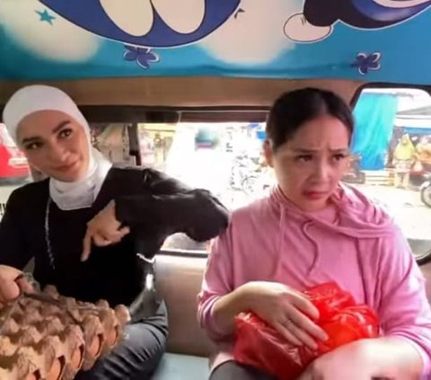 Penampilan Santai Nagita Slavina Blusukan ke Pasar Curi Perhatian, Netizen Kompak Puji Hal Ini