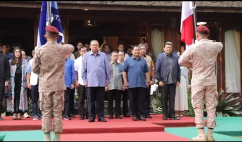 Pertemuan digelar di kediaman Ketua Umum Partai Gerindra itu di Hambalang, Bogor, Jawa Barat, Minggu (17/9/2023).