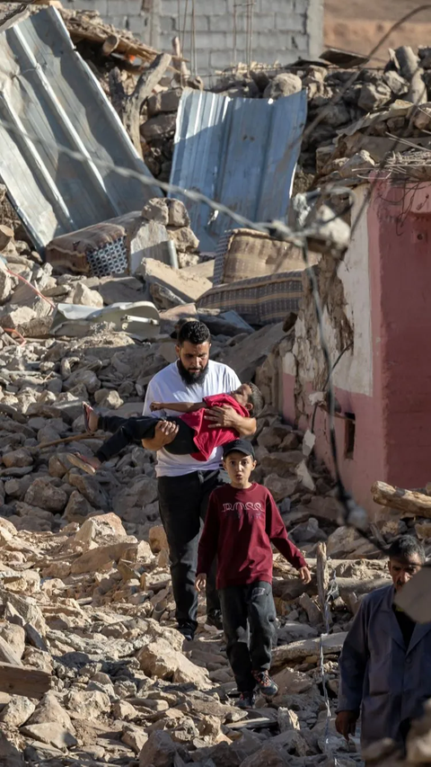 Earthquake in Morocco, Timeline of Deadly Earthquake