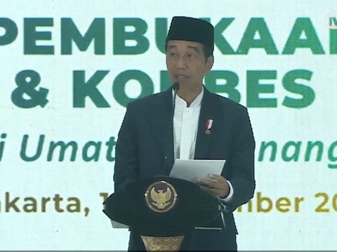 Saat Jokowi Baca Lirik Lagu Ya Lal Wathon, Puji Komitmen NU Jaga Indonesia dan Pancasila