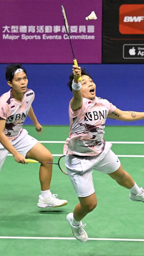 Pada partai final di Hong Kong Coliseum pada Minggu (17/8/2023), pasangan Apriyani/Fadia sukses mengalahkan pasangan Malaysia,Tan Pearly/Thinaah Muralitharan, dengan skor 14-21, 24-22, 21-9.