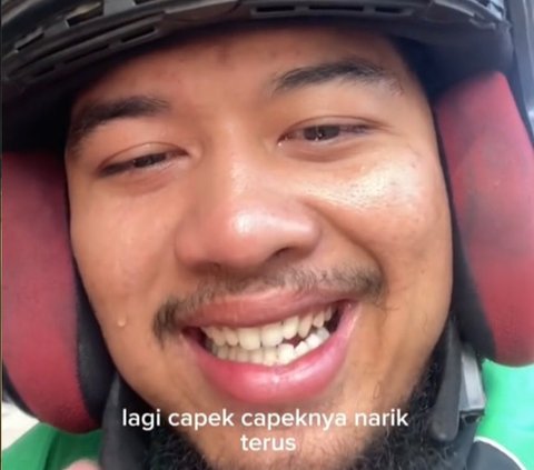 Viral Driver Ojek Online Menangis di Jalan, Lihat Perjuangan Pedagang yang Sepi Pembeli