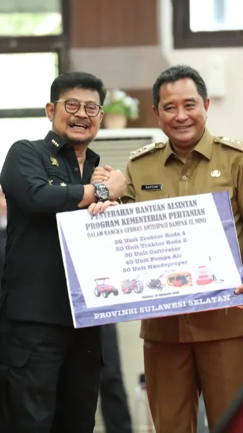 Pj Gubernur Sulsel Puji Keberhasilan Mentan SYL Wujudkan Lumbung Pangan