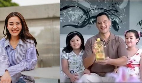 Potrtet Masa Kecil Aaliyah Massaid Saat Berperan Sebagai Bintang Iklan Bersama Mendiang Adjie Massaid