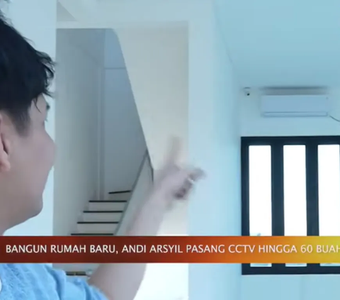 Bikin Melongo, Rumah Baru Andi Arsyil di Dalamnya Ada 60 CCTV dan Mini Studio Buat Nonton Film