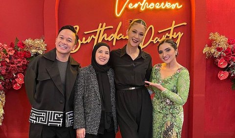 Sejumlah rekan artis menyampaikan selamat ulang tahun buat Paula Verhoeven.<br>