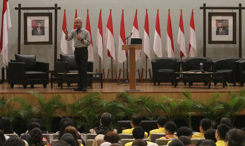 VIDEO: Ganjar Sebut Pemimpin Bukan Malaikat, Ungkap 6 Pilar Menuju Indonesia Emas