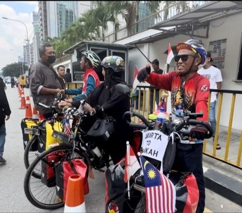 Demi Menunaikan Haji, Eko Budi Susilo Gowes dari Jakarta ke Mekah Arab Saudi