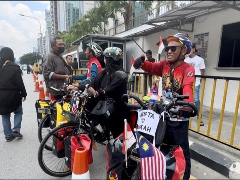 Demi Menunaikan Haji, Eko Budi Susilo Gowes dari Jakarta ke Mekah Arab Saudi