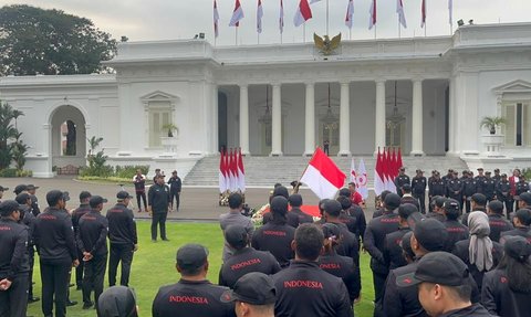 Jokowi Lepas Kontingen Indonesia ke Asian Games 2023: Saya Minta Masuk 10 Besar