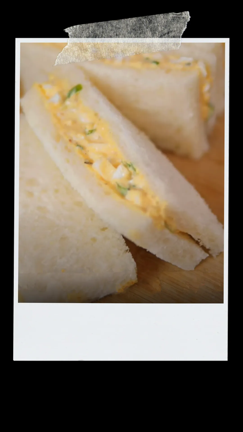 21. Resep Tamago Sando (Sandwich Salad Telur Jepang)<br>