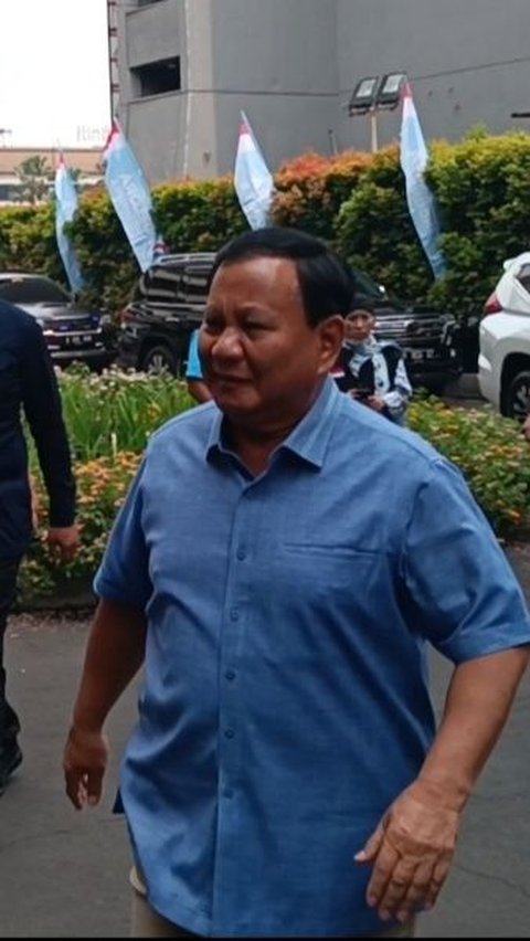 Hadiri Deklarasi Dukungan Partai Gelora, Prabowo Subianto Diteriaki Presiden