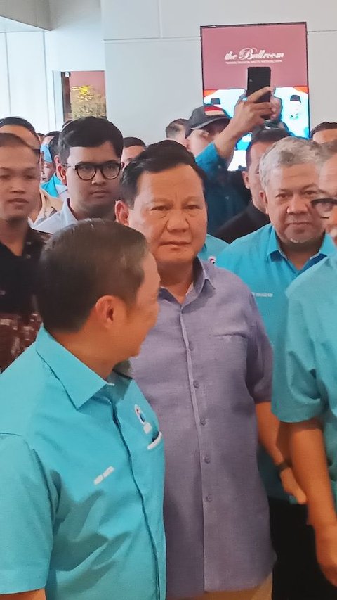 Prabowo Mengaku Gerogi Setiap Kali Bertemu PSI