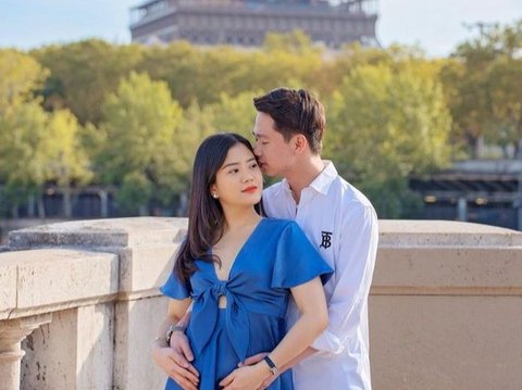 Menanti Anak Pertama, 8 Foto Baby Moon Valencia Tanoe dan Kevin Sanjaya di Paris!