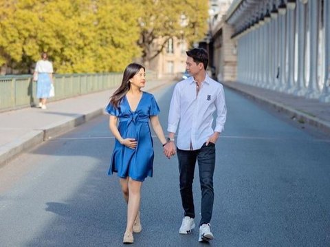 Menanti Anak Pertama, 8 Foto Baby Moon Valencia Tanoe dan Kevin Sanjaya di Paris!