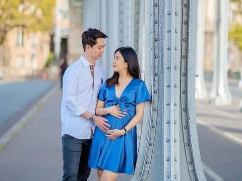 Menanti Anak Pertama, 8 Foto Baby Moon Valencia Tanoe dan Kevin Sanjaya di Paris!