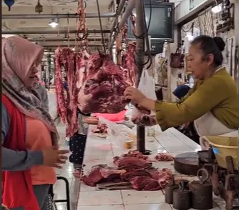 Momen Kapolres Perempuan 'Anak Kolong' Beli Daging di Pasar Pakai Seragam Dikasih Murah, Pas Pakai Baju Biasa Harganya Mahal