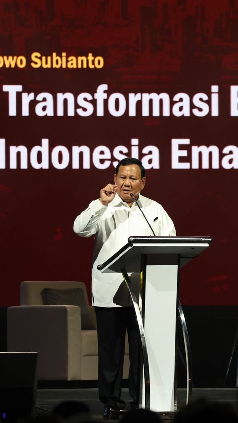 Prabowo Beberkan 17 Program Prioritas Capai Indonesia Emas 2045