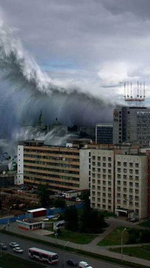 CEK FAKTA: Hoaks Video Yogyakarta Dihantam Tsunami<br>
